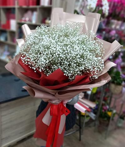 Букет цветов из: Гипсофила в Арсеньево