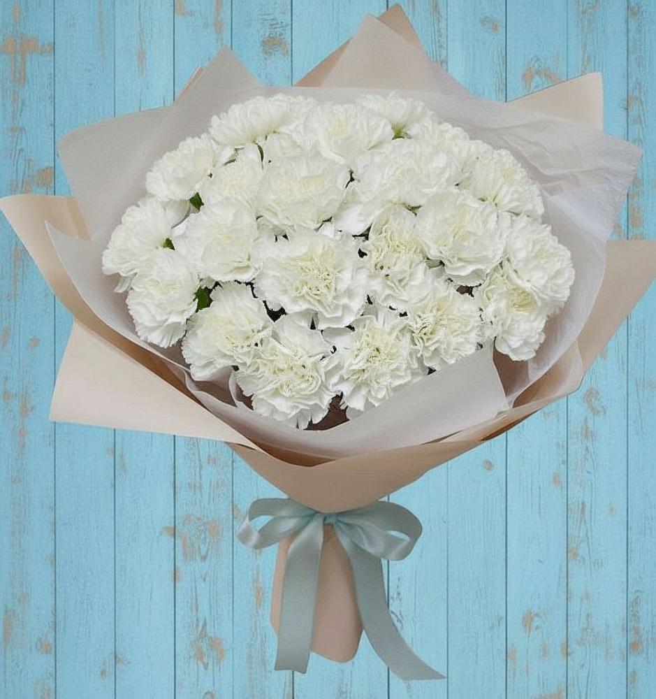 Букет цветов из: Гвоздики в Арсеньево