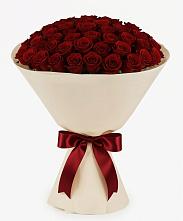 Букет 101 Бордовая роза Блэк Бакарра в Арсеньево