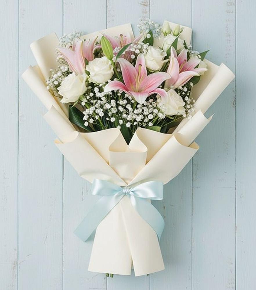 Букет цветов из: Лилии в Арсеньево