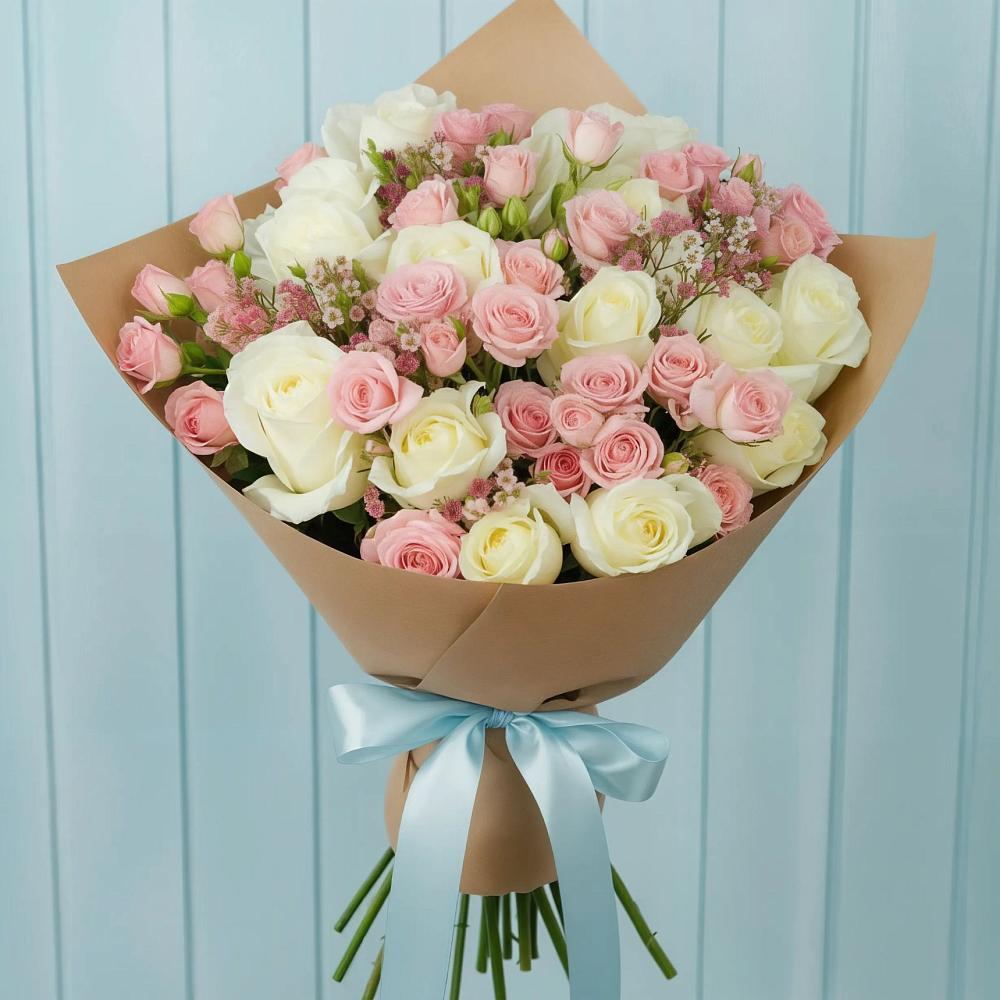 Букет цветов из: Розы в Арсеньево