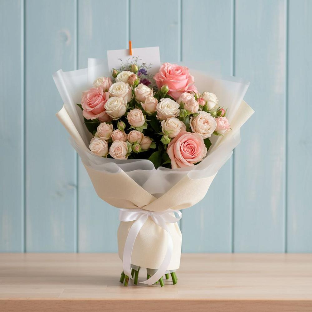 Букет цветов из: Розы в Арсеньево