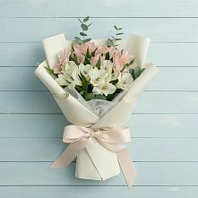 Букет цветов из:  Альстромерии в Арсеньево