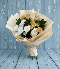 Букет цветов из:  Розы и Хризантемы в Арсеньево