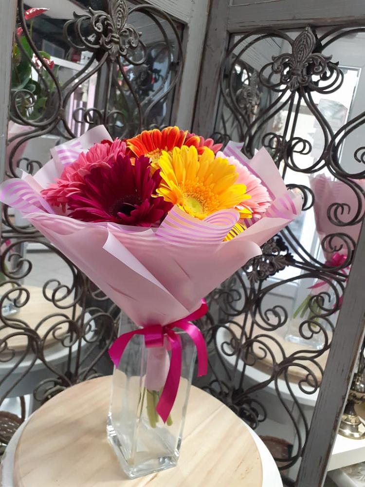 Букет цветов из: Герберы в Арсеньево