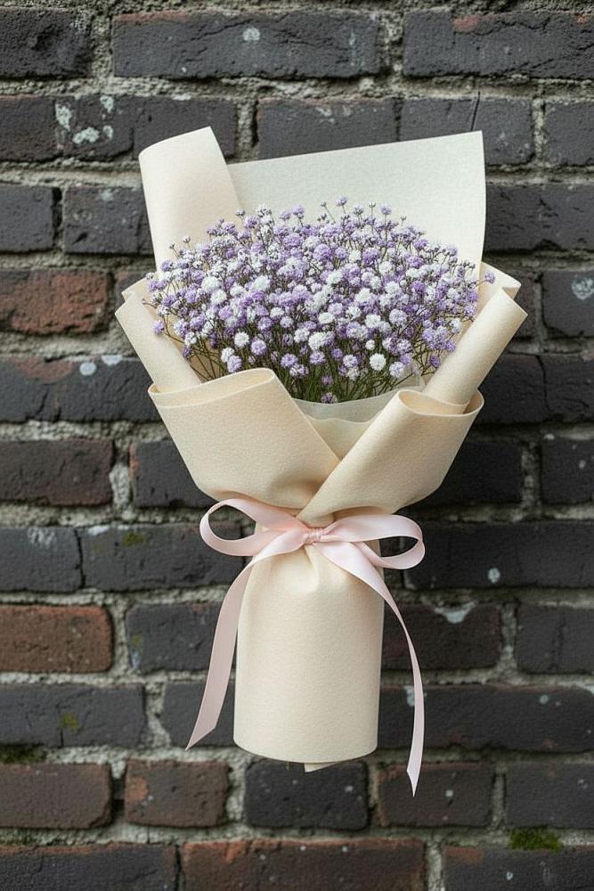 Букет цветов из: Гипсофила в Арсеньево