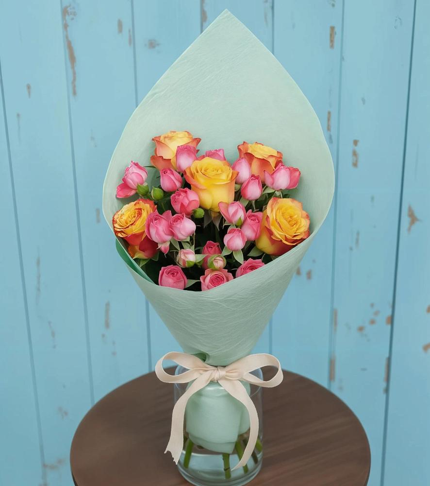 Букет цветов из: Розы в Арсеньево