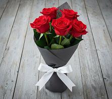 Букет 5 Красных роз Эдлесс Лав #REPLACE_PRED# Арсеньево