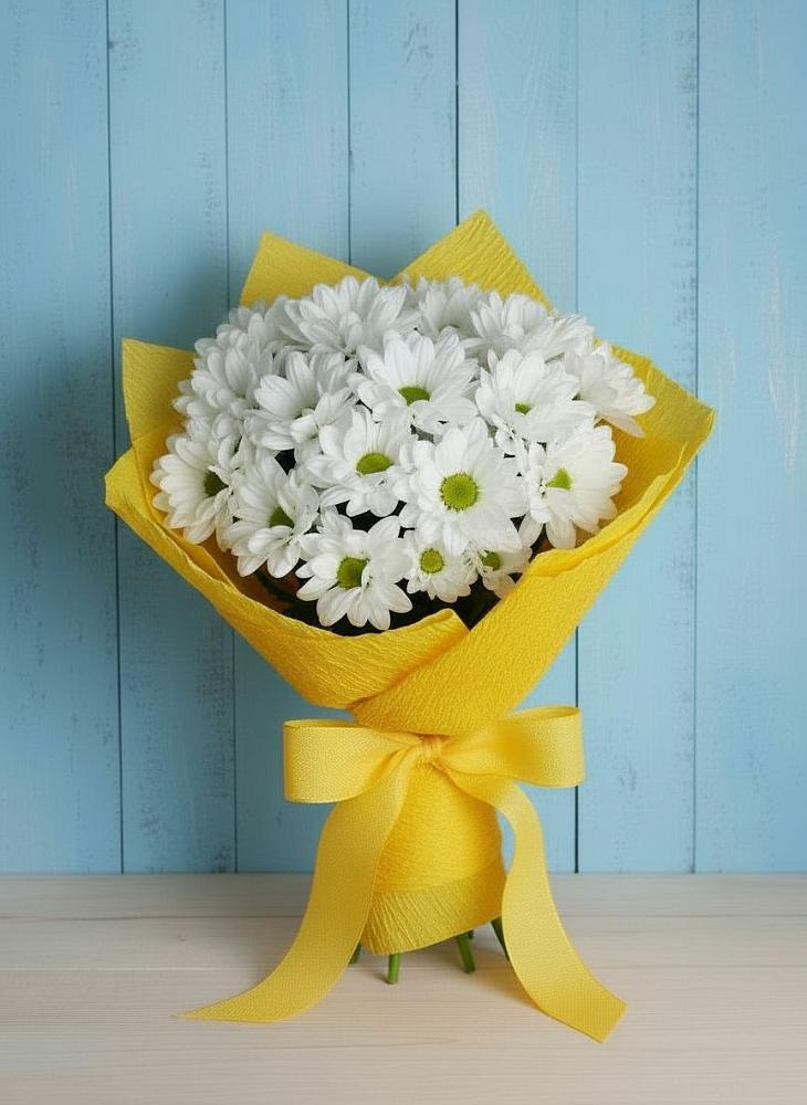 Букет цветов из: Хризантемы в Арсеньево