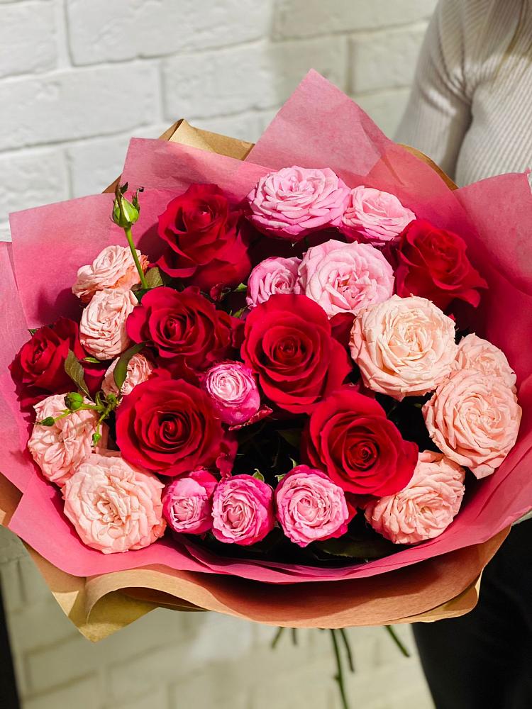 Букет цветов из: Розы в Арсеньево