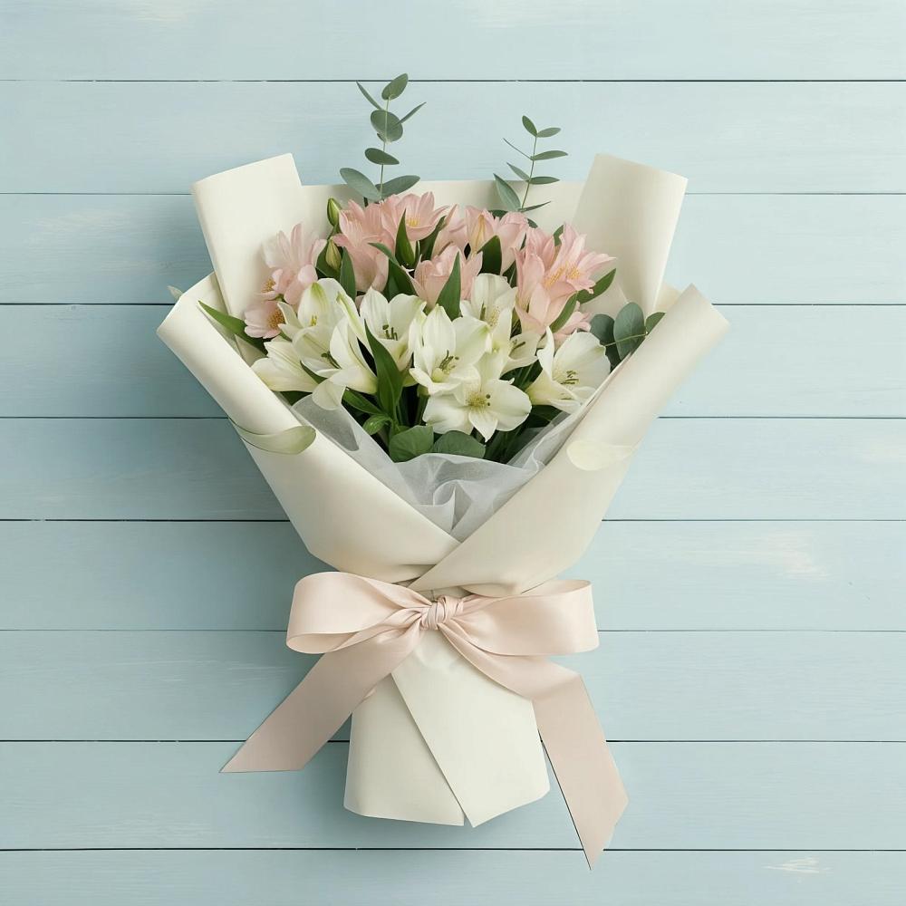 Букет цветов из: Альстромерии в Арсеньево