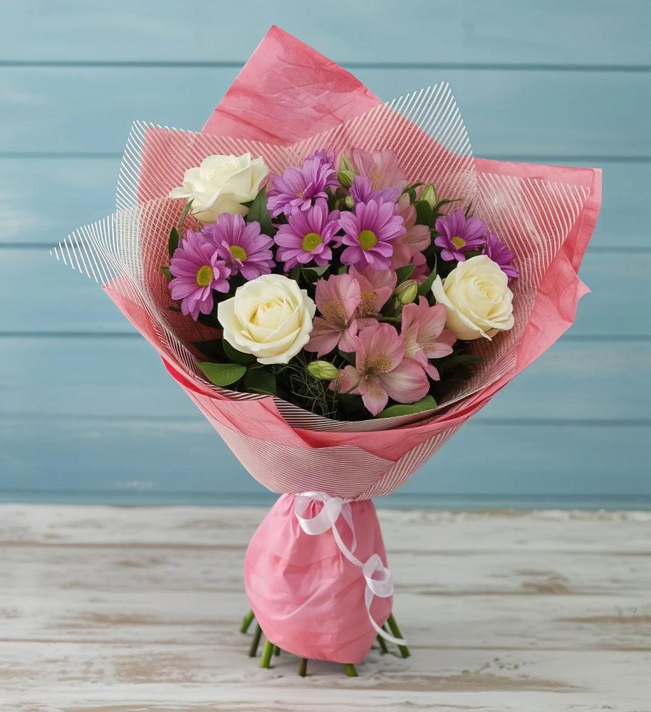 Букет цветов из: Герберы в Арсеньево