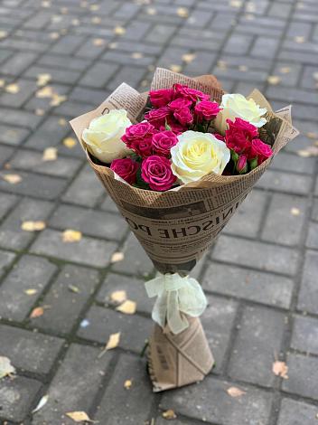Букет цветов из: Розы в Арсеньево