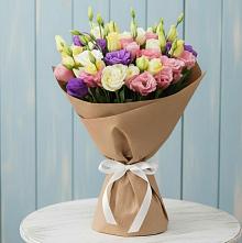 Букет цветов из:  Лизиантусы в Арсеньево